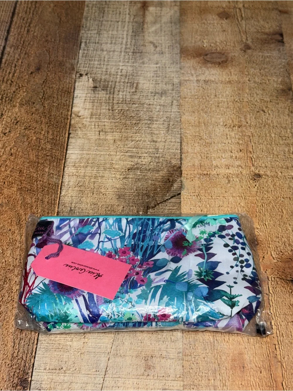 NWT Alice Caroline floral design pouch cosmetic bag